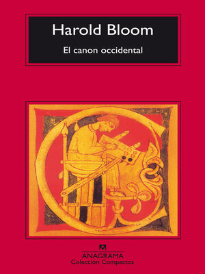 cover image of El canon occidental